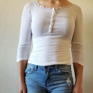 Bebe White Shirt